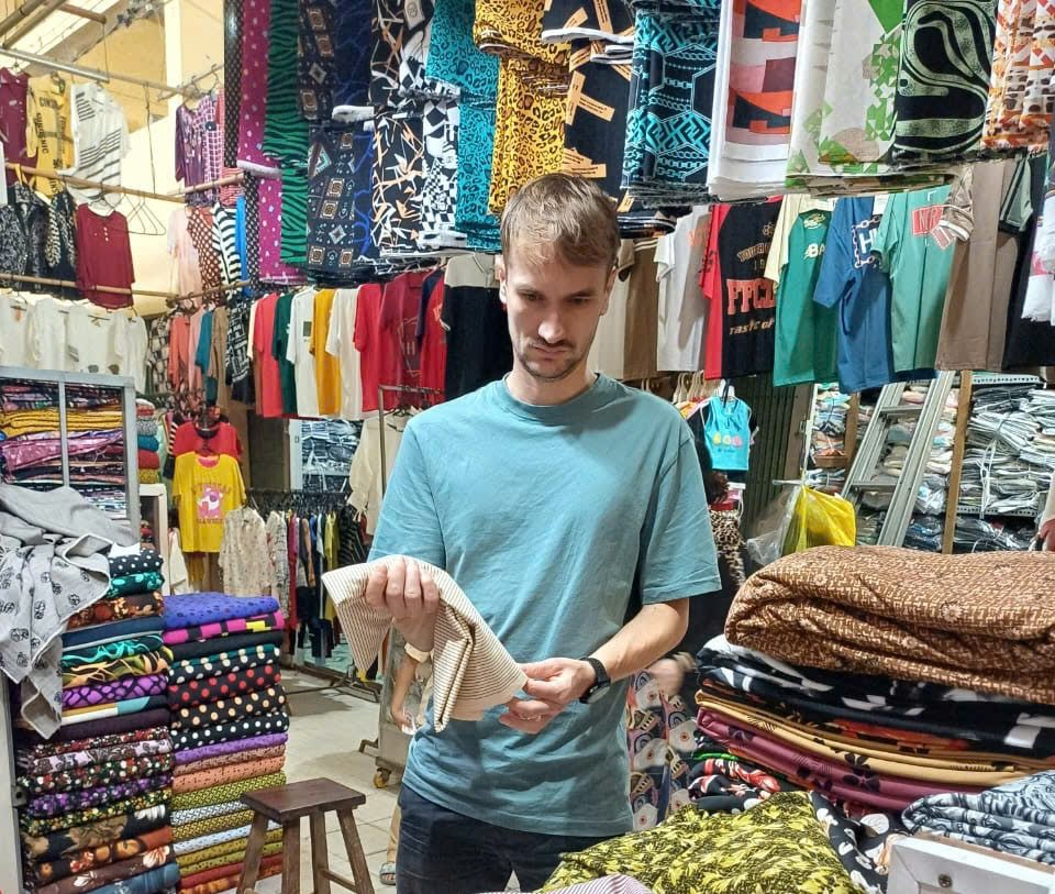 Local market produce