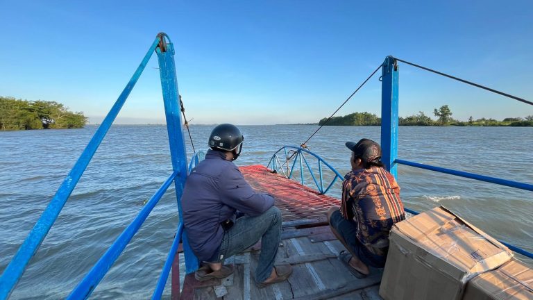 On the Mekong river