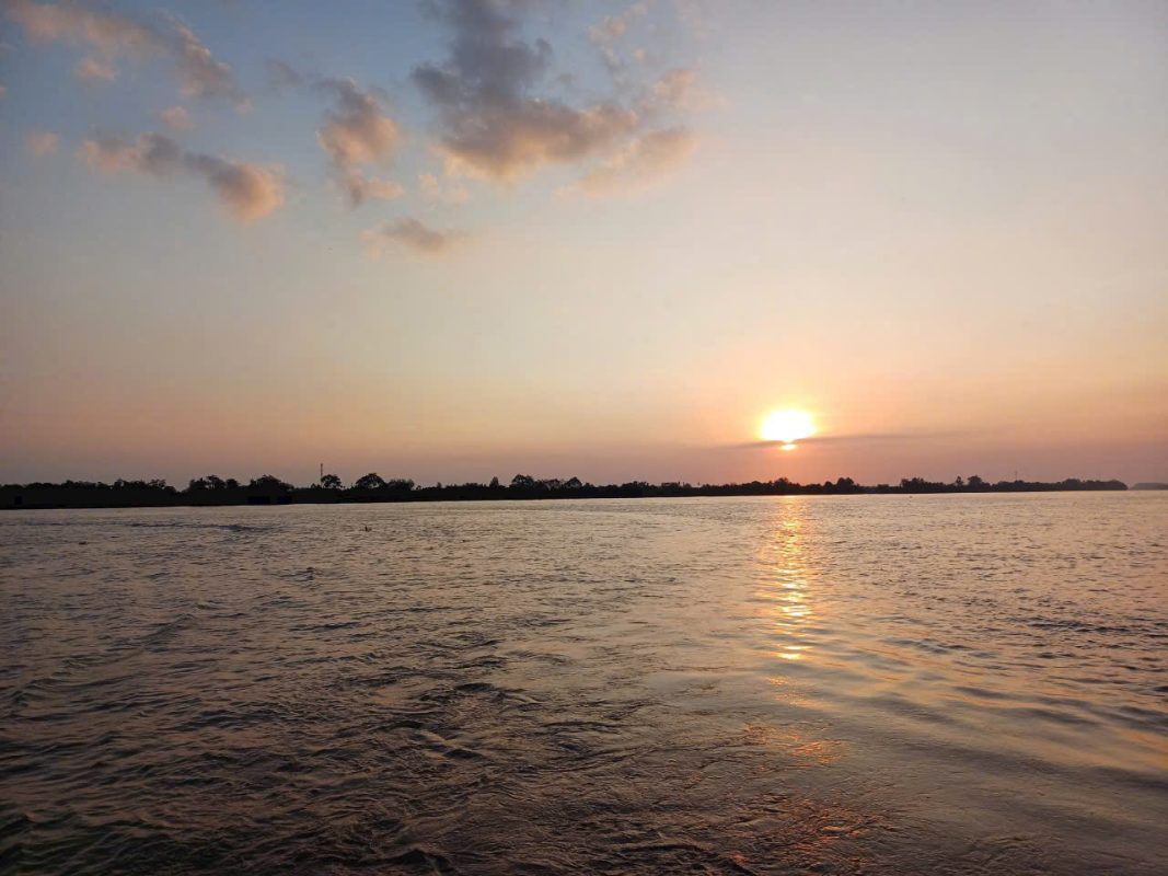 Sunrise on the river