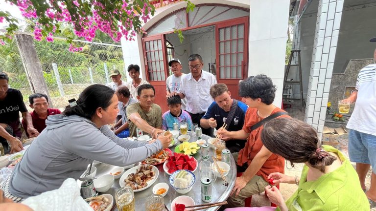 Shared meal with the family